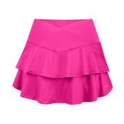 ELEVATE cross-over waist skort